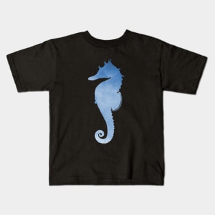 Blue Seahorse Kids T-Shirt